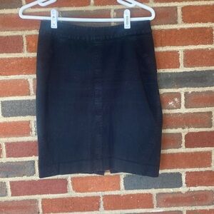 Ann Taylor black pencil skirt